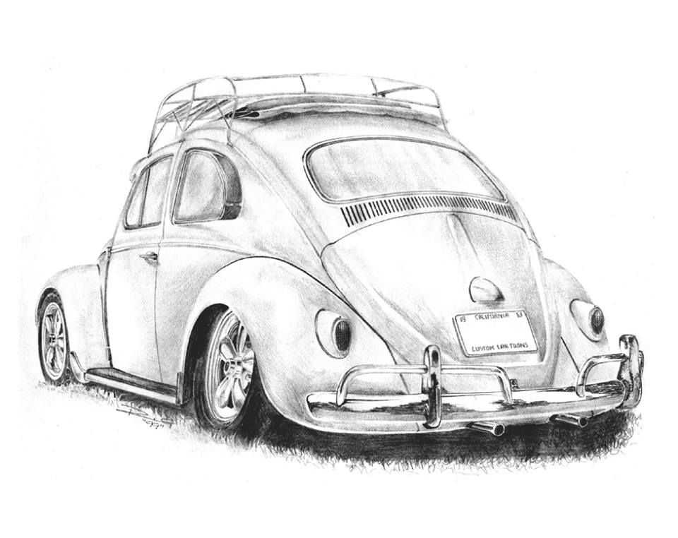 Volkswagen Drawing Photos
