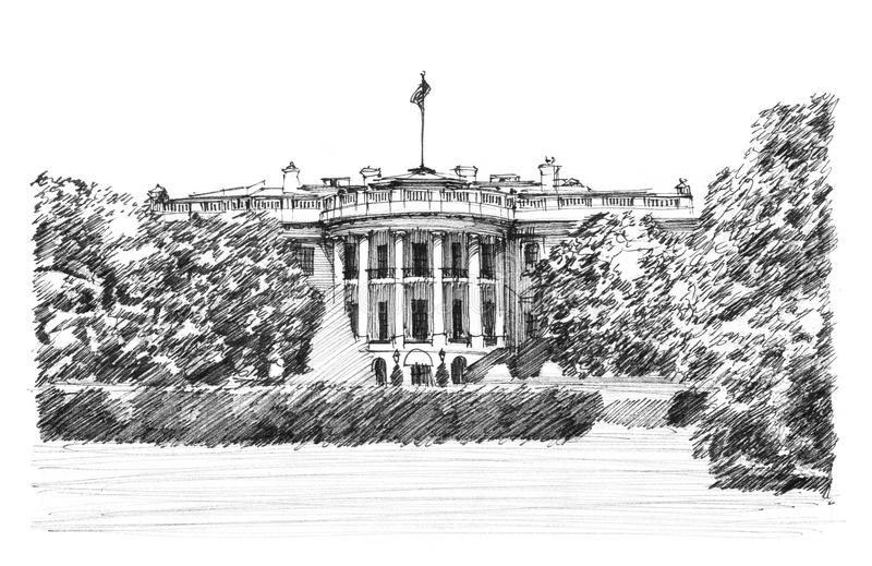 White House Drawing Pic