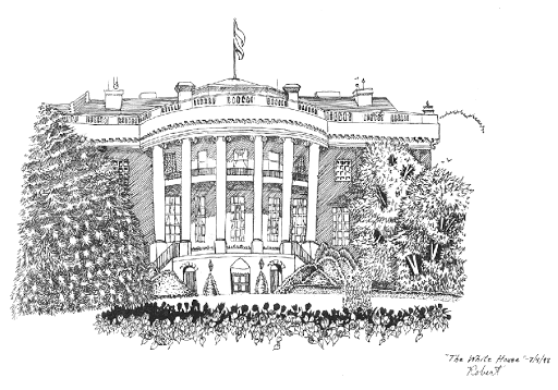 White House Drawing Pics