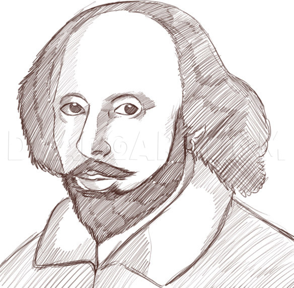 William Shakespeare Art Drawing