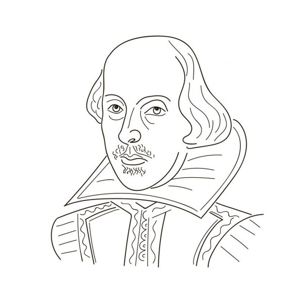 William Shakespeare Drawing Art