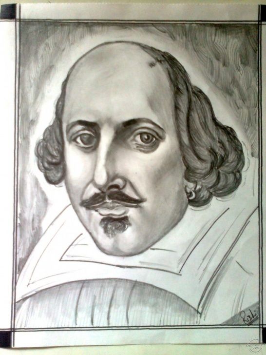 William Shakespeare Drawing Creative Art