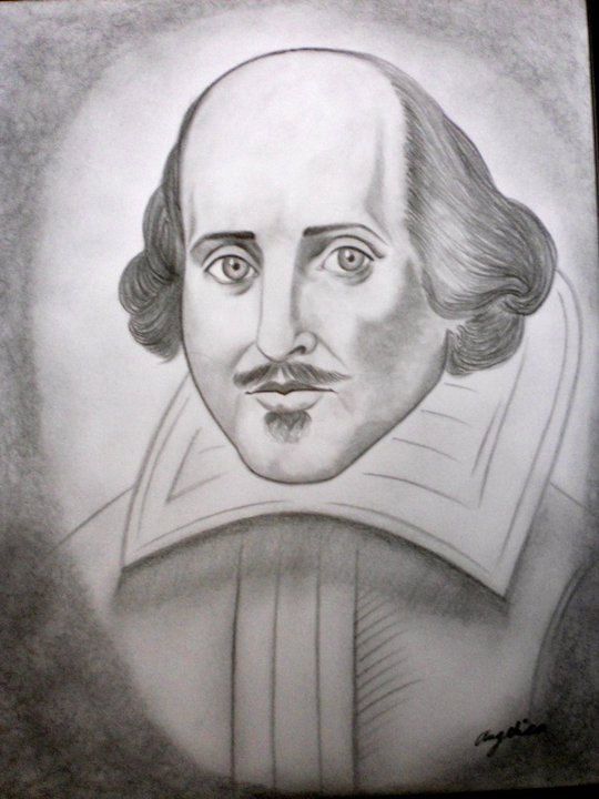 William Shakespeare Drawing Image