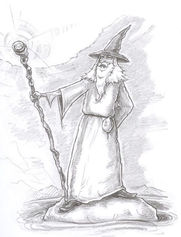 Wizard Drawing Pic