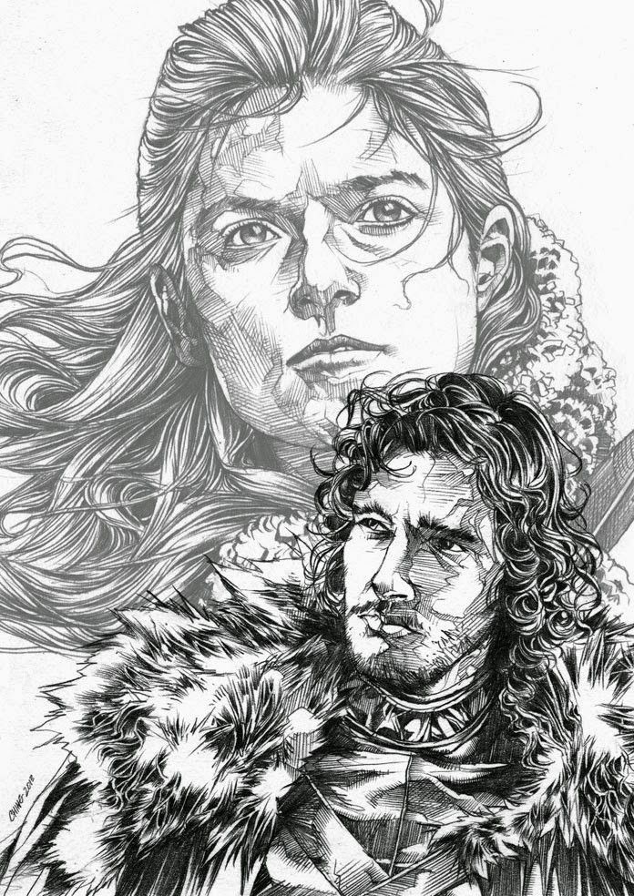 Ygritte Drawing Creative Art