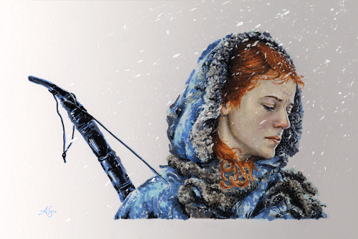 Ygritte Drawing Realistic