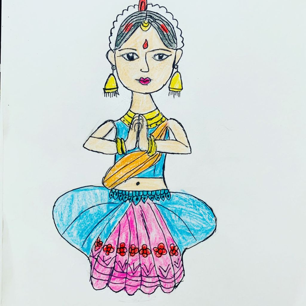Classical Dancer Drawing