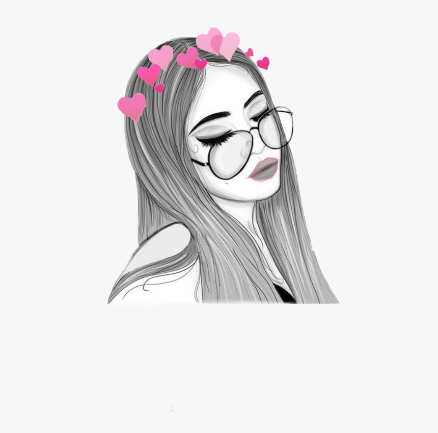 Girl Aesthetic Drawing Beautiful Image