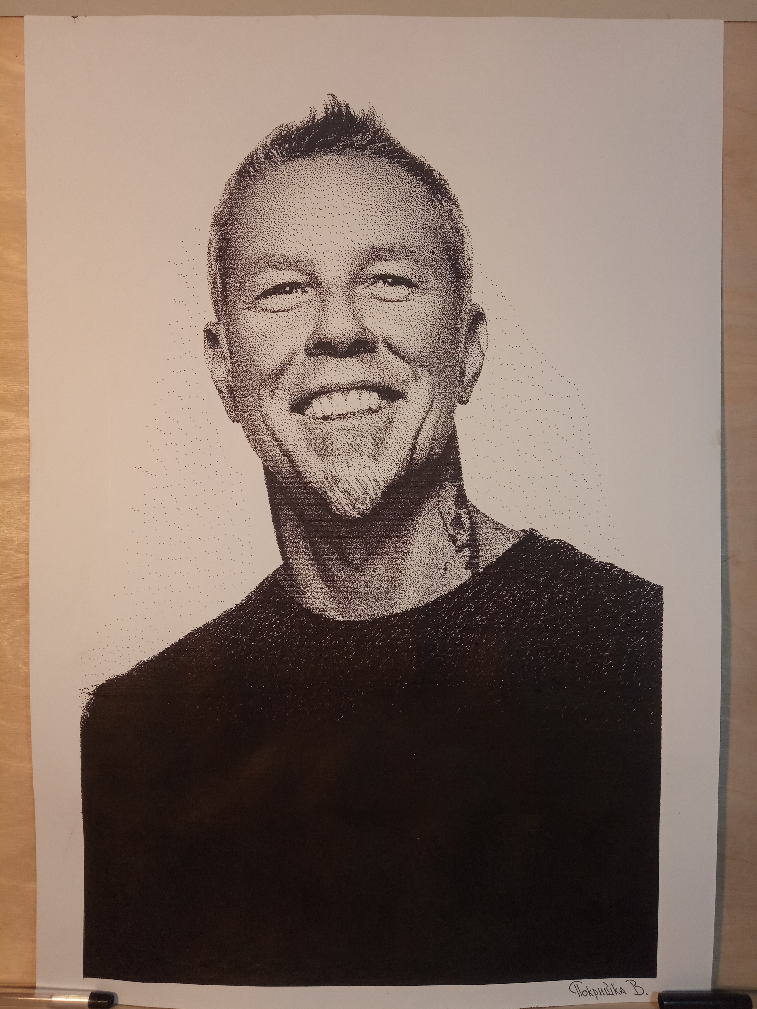 James Hetfield Drawing