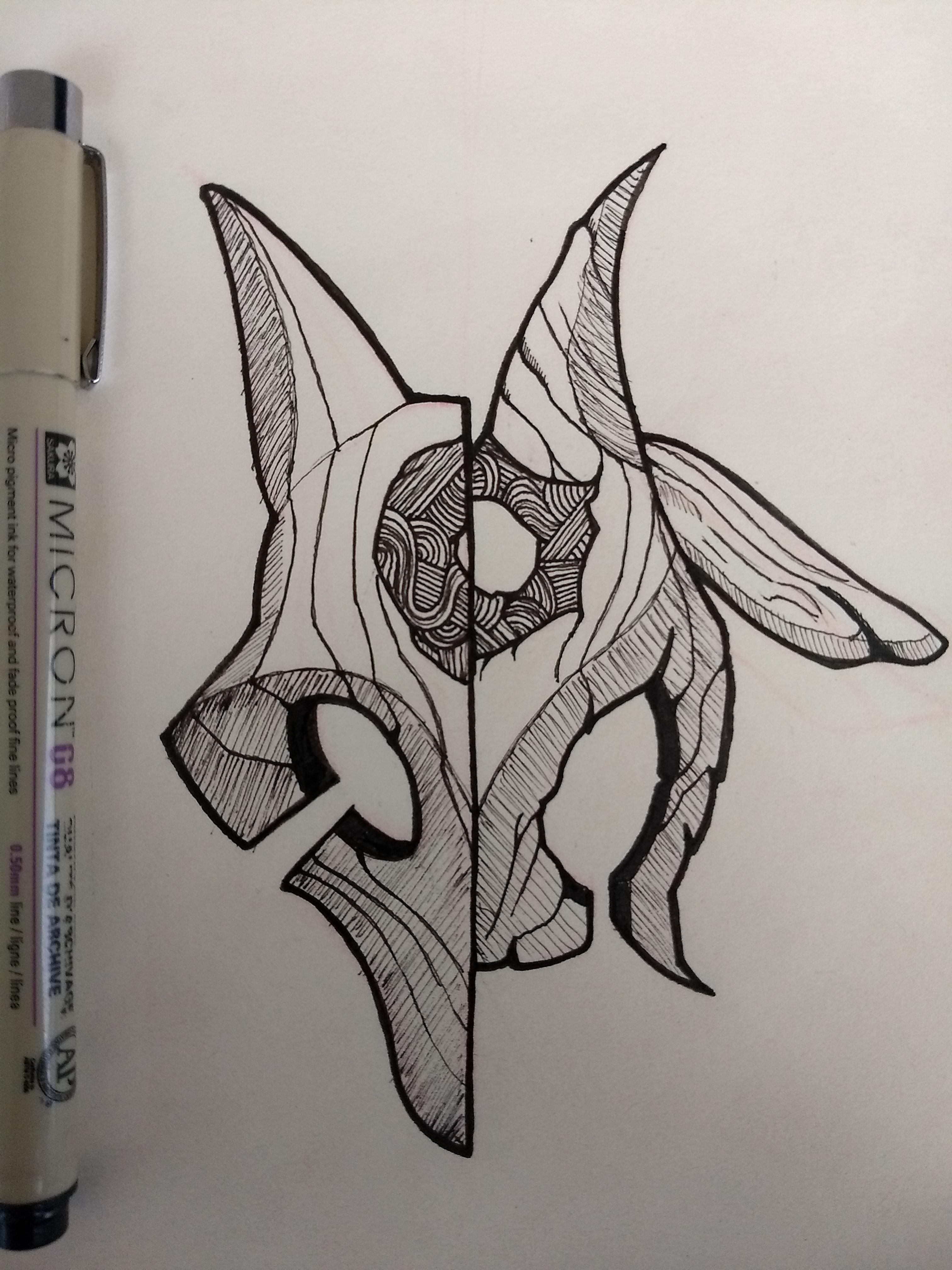 League of Legends Game Drawing Sketch