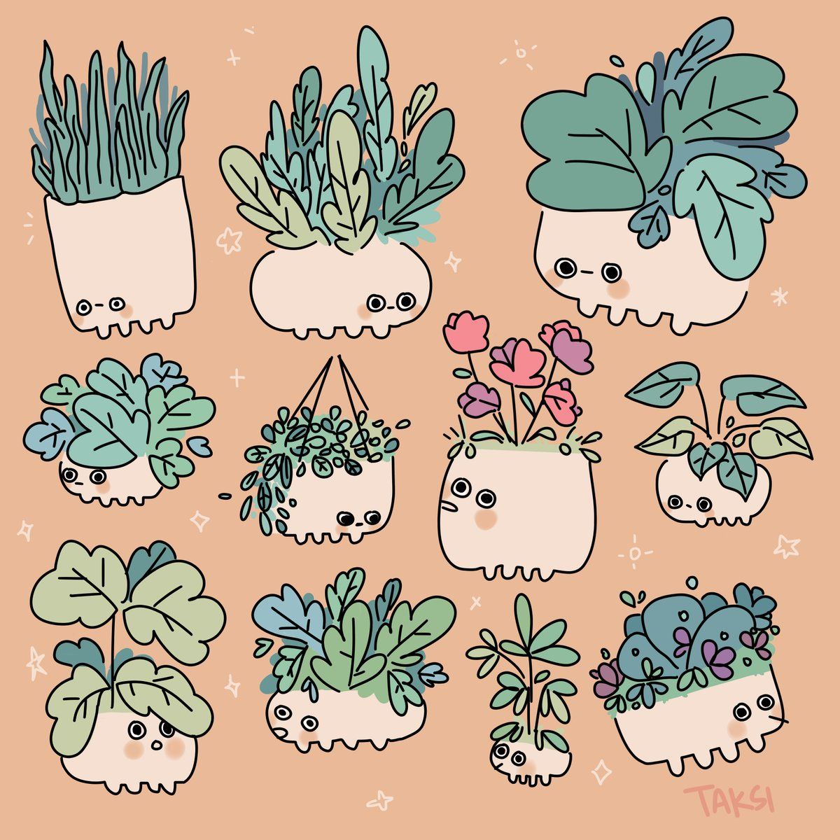 Plant Aesthetic Drawing Amazing