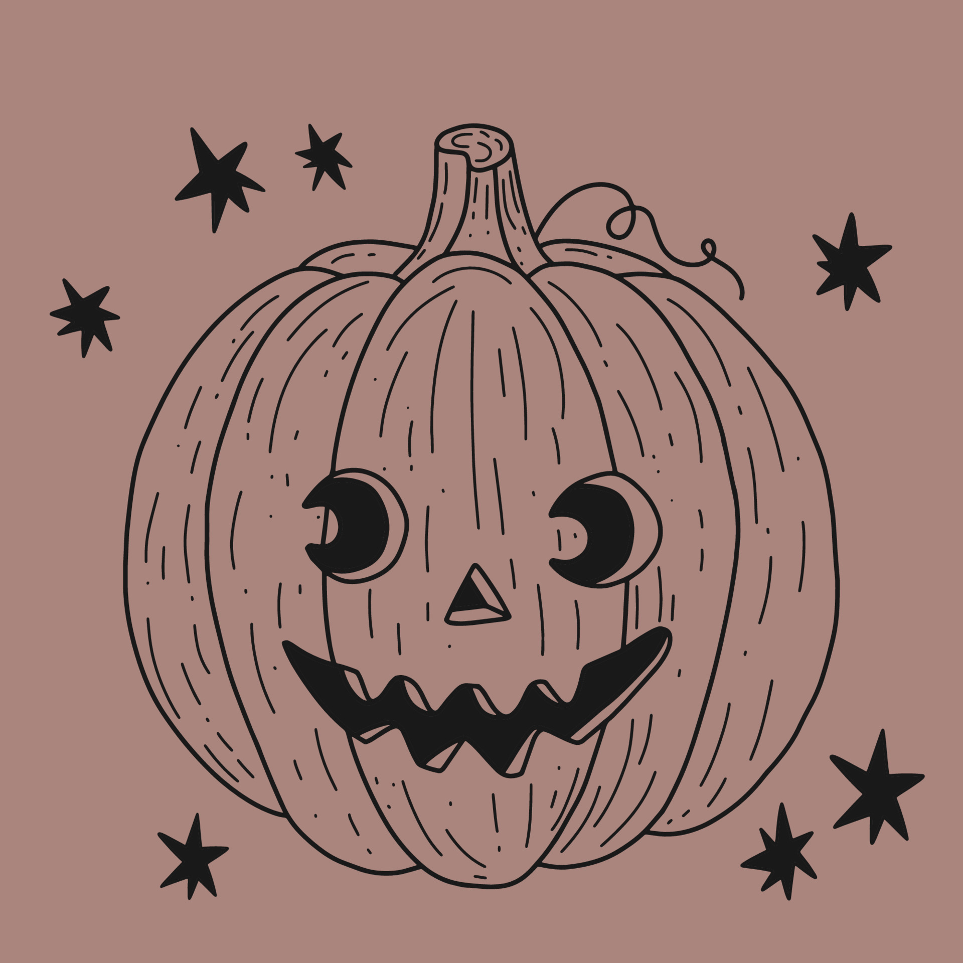 Pumpkin Aesthetic Drawing Images