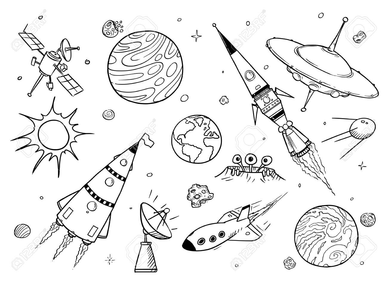 Space Aesthetic Drawing Amazing
