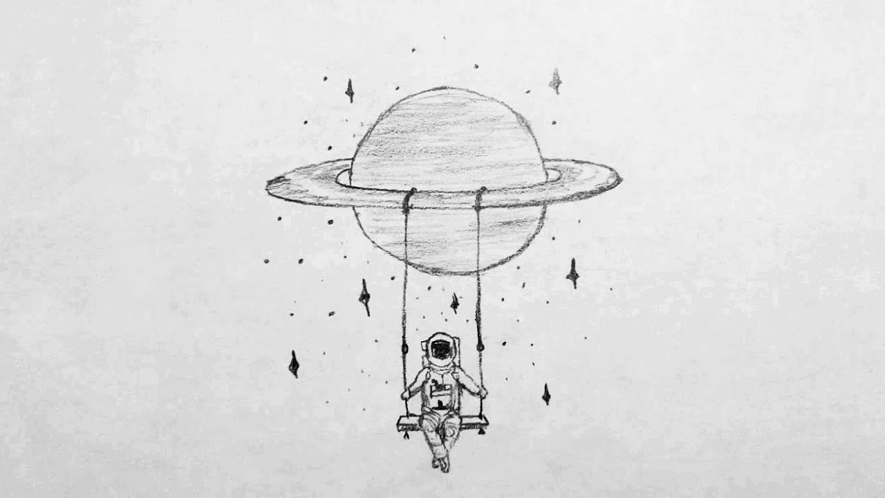 Space Aesthetic Drawing Photos