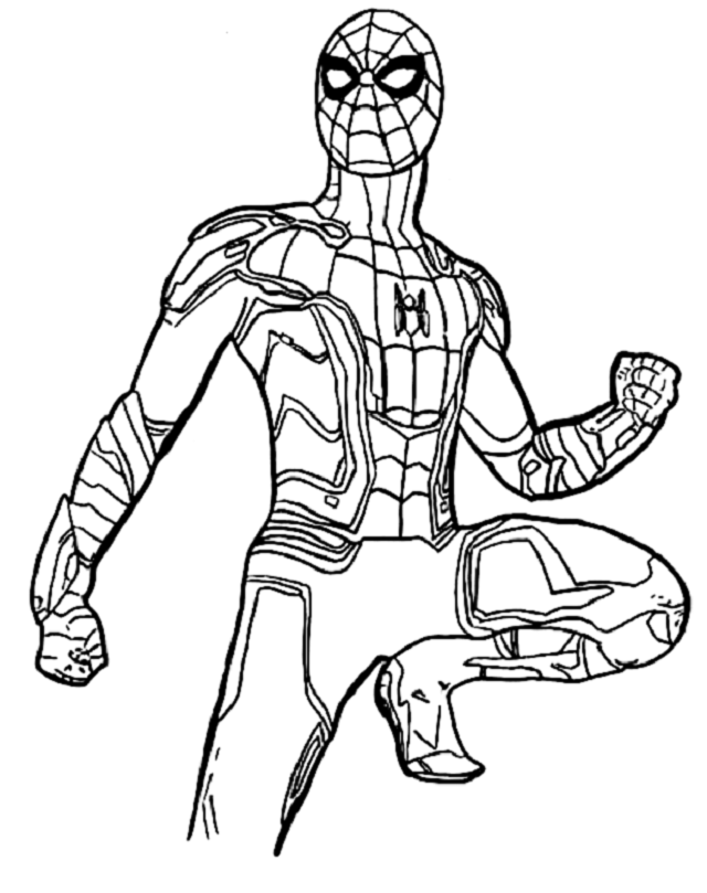 67 Collection Spider Man No Way Home Colouring Pages  Latest Free