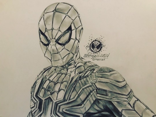 Spider-Man No Way Home Drawing Creative Art