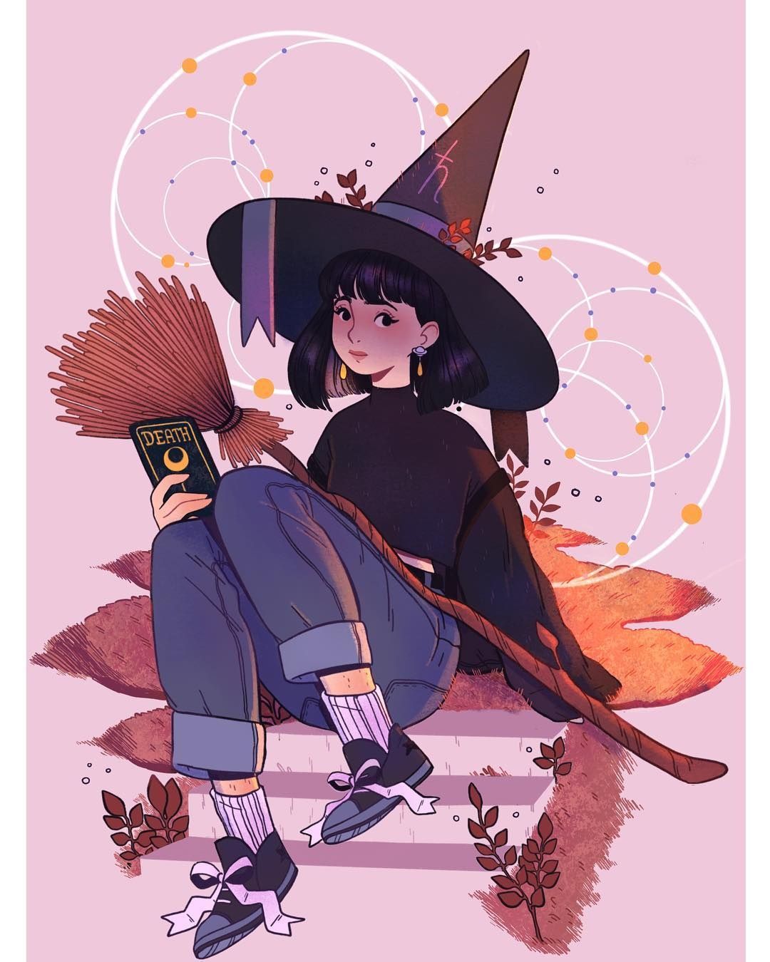 Witch Aesthetic Drawing Beautiful Art