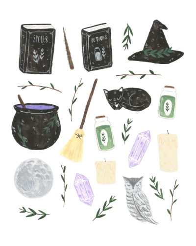 Witch Aesthetic Drawing Beautiful Image