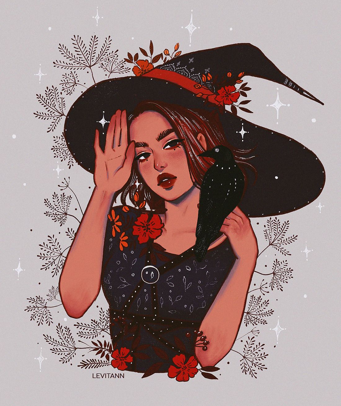 Witch Aesthetic Drawing Pictures
