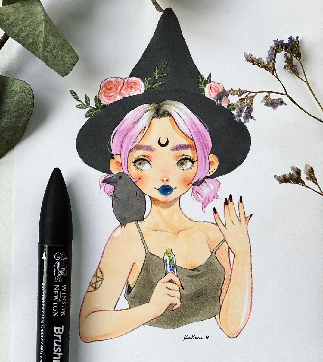 Witch Aesthetic Drawing Realistic